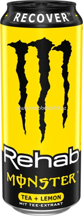 Monster Energy Rehab Tea + Lemon, 500 ml