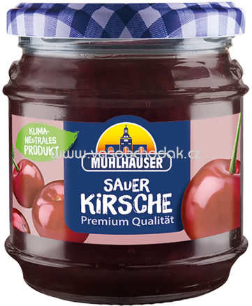 Mühlhäuser Konfitüre Sauerkirsche, 225g