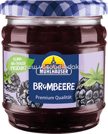 Mühlhäuser Konfitüre Brombeere, 450g