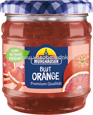 Mühlhäuser Konfitüre Blutorange, 450g