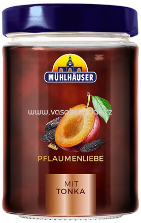 Mühlhäuser Pflaumenliebe mit Tonka, 340g