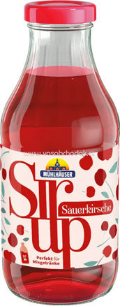 Mühlhäuser Sirup Sauerkirsche, 500 ml