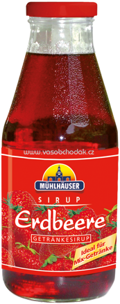 Mühlhäuser Sirup Erdbeere, 500 ml