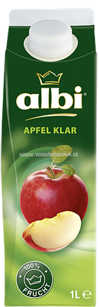 Albi Apfel klar 1l