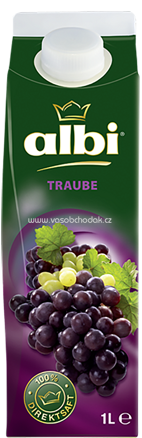 Albi Traube 100% Direktsaft, 1l