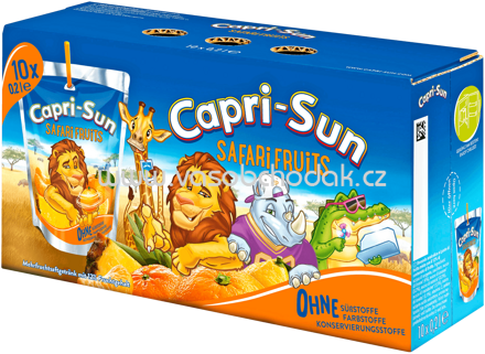 Capri-Sun Safari Fruits, 10x200ml