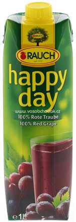 Rauch Happy Day 100% Rote Traube, 1l