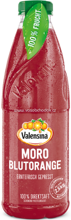 Valensina 100% Erntefrisch Gepresst Moro Blutorange, 1l