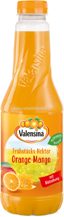 Valensina Frühstücks-Nektar Orange-Mango, 1l