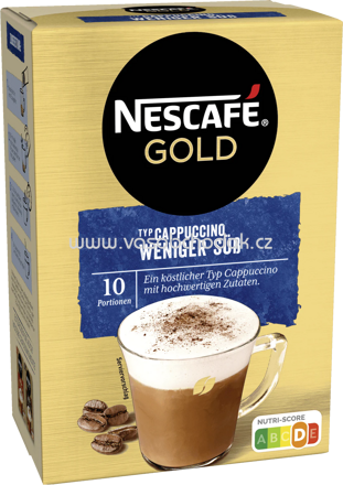 Nescafé Gold Typ Cappuccino Weniger Süß, 10 St