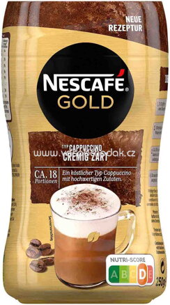 Nescafé Gold Typ Cappuccino Cremig zart Löslicher Kaffee, 250g