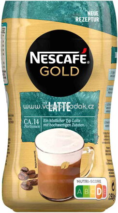 Nescafé Gold Typ Latte Löslicher Kaffee, 250g