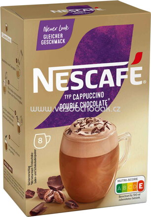 Nescafé Gold Typ Cappuccino Double Chocolate, 8 St