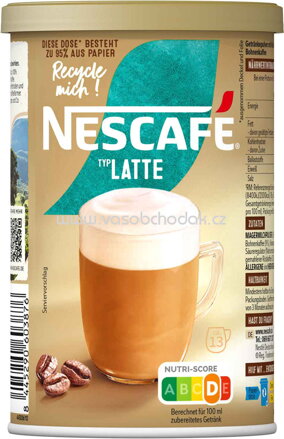 Nescafé Gold Typ Latte Löslicher Kaffee, 230g