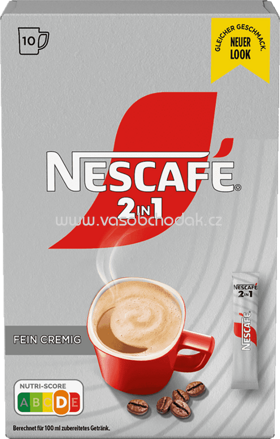Nescafé 2in1 Kaffee & Creamer, 10x8g, 80g