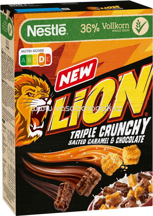 Nestlé Lion Triple Crunchy Salted Caramel & Chocolate, 300g