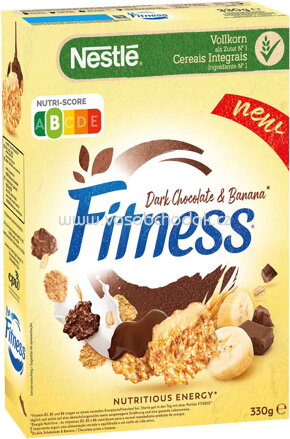Nestlé Fitness Cerealien Dark Chocolate & Banana 330g