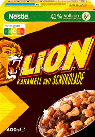 Nestlé Lion Cereals Karamell & Schoko, 400g
