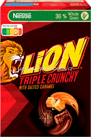 Nestlé Lion Triple Crunchy Salted Caramel & Chocolate, 300g