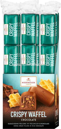 Niederegger Chocolate Klassiker Crispy Waffel, 4x12,5g, 50g