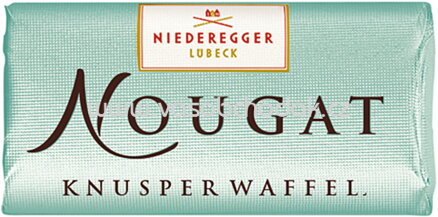 Niederegger Nougat Klassiker Knusperwaffel, 80x12,5g, 1 kg