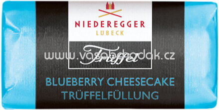 Niederegger Trüffel Blueberry Cheesecake, 80x12,5g, 1 kg