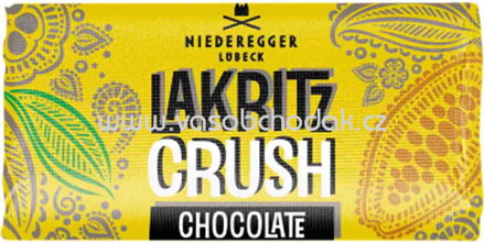 Niederegger We Love Chocolate Klassiker Lakritz Crush, 80x12,5g, 1 kg