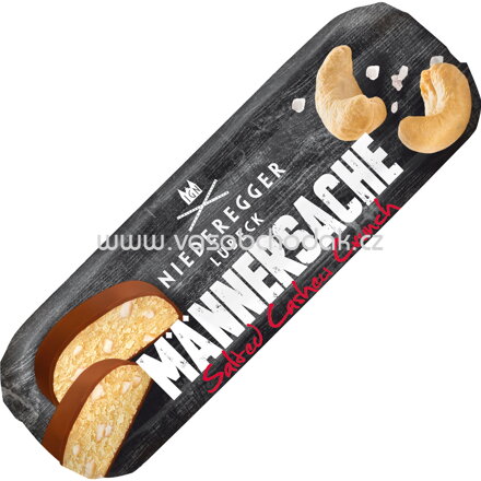 Niederegger Männersache Marzipanbrot Salted Cashew Crunch, 125g