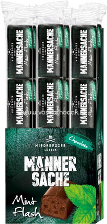 Niederegger Männersache Mint Flash Chocolate, 4x12,5g, 50g