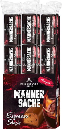 Niederegger Männersache Nougat Espresso Shot, 4x12,5g, 50g