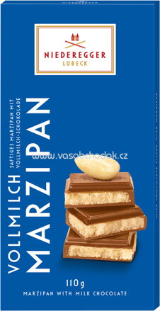 Niederegger Marzipan Tafel Classic Volllmilch, 110g