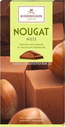 Niederegger Nuss Nougat Tafel, 100g