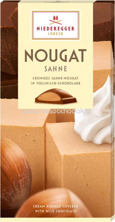 Niederegger Nougat Sahne Tafel, 100g