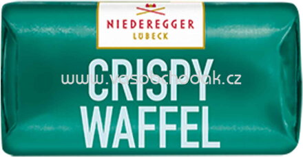 Niederegger Chocolate Klassiker Crispy Waffel, 80x12,5g, 1 kg