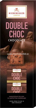 Niederegger Chocolate Klassiker Double Choc, 100g
