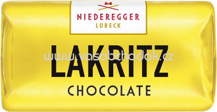 Niederegger Chocolate Klassiker Lakritz, 80x12,5g, 1 kg