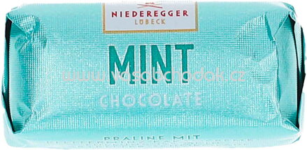 Niederegger Chocolate Klassiker Mint, 80x12,5g, 1 kg