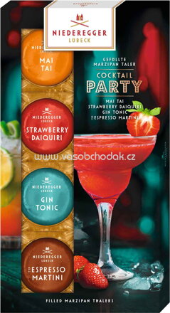 Niederegger Cocktail Party Marzipan Taler, 112g