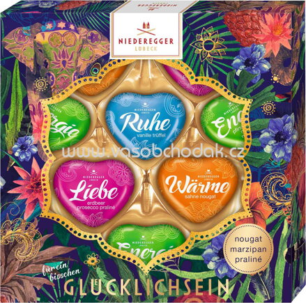 Niederegger Herzen Glücklichsein Dschungel, 125g