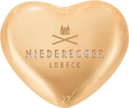 Niederegger Nougat Herzen, 80x12,5g, 1 kg