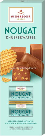 Niederegger Nougat Knusperwaffel, 100g