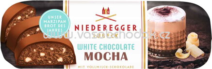 Niederegger Marzipan Brot des Jahres 2024 White Chocolate Mocha, 125g