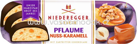 Niederegger Marzipan Brot Pflaume Nuss-Karamell, 125g