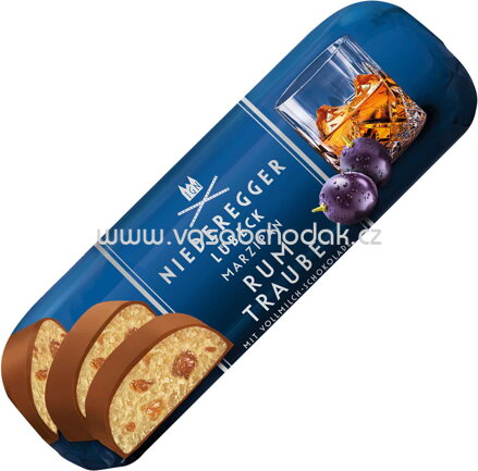 Niederegger Marzipan Brot Rum Traube 125g