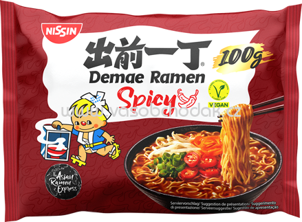 Nissin Demae Ramen Spicy, 100g