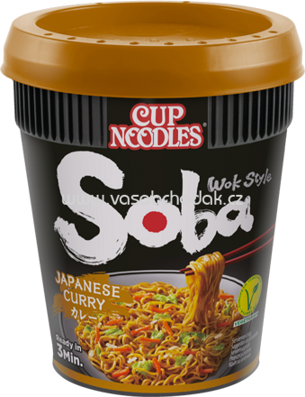 Nissin Soba Cup Japanese Curry, 1 St