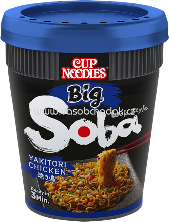 Nissin Soba BIG Cup Yakitori Chicken, 1 St
