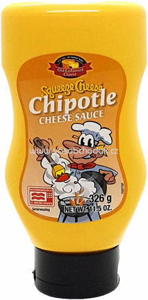 Old Fashioned Cheese Squeeze Cheese Chipotle Cheese Sauce, 326g