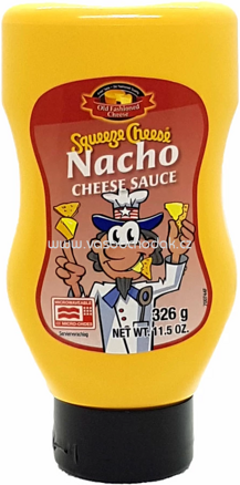 Old Fashioned Cheese Squeeze Cheese Nacho Cheese Sauce, 326g