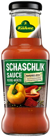 Kühne Schaschlik Sauce Herzhaft-Tomatig, 250 ml